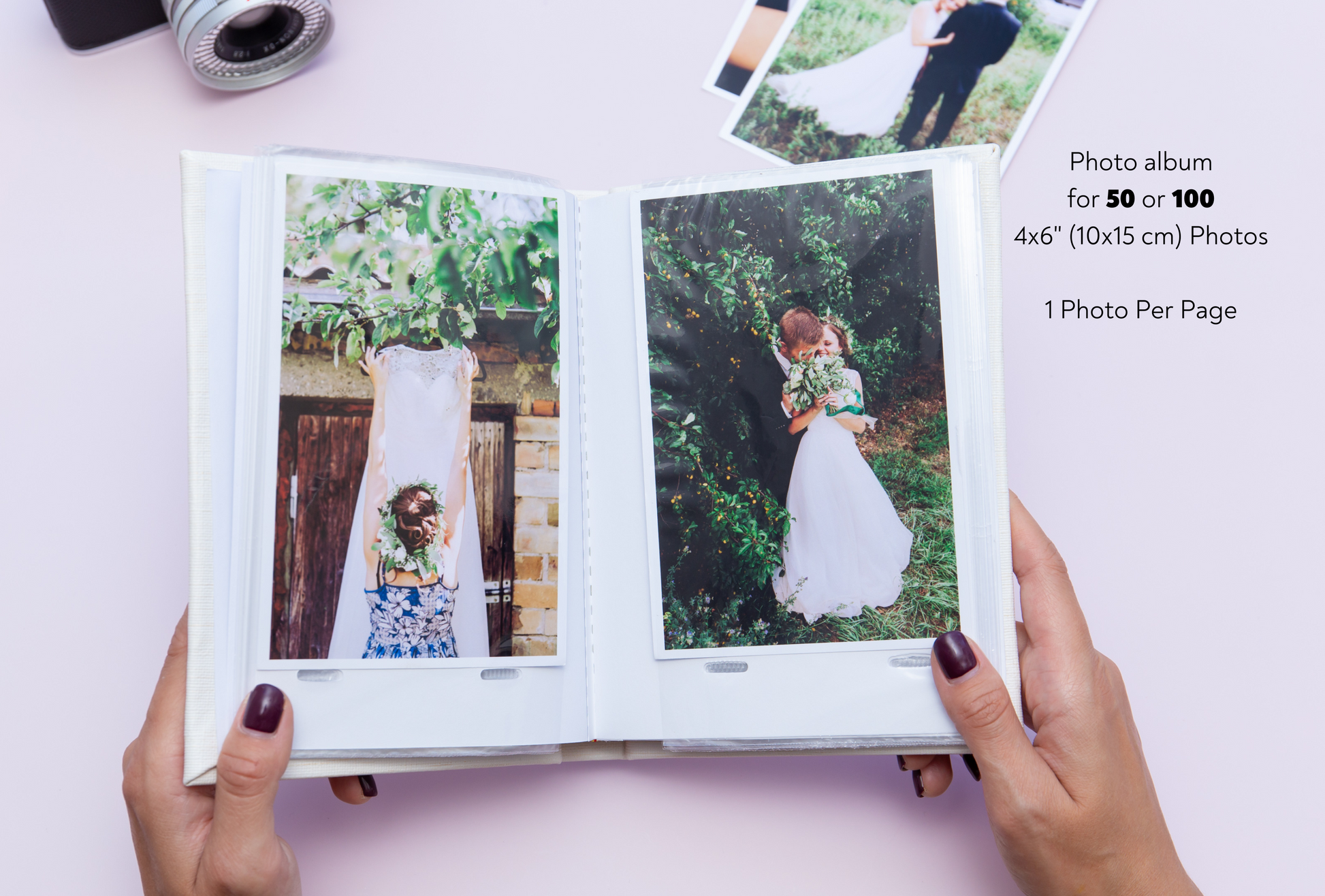 Custom Photo Album For 50 or 100 4x6 in / 10x15 cm Photos